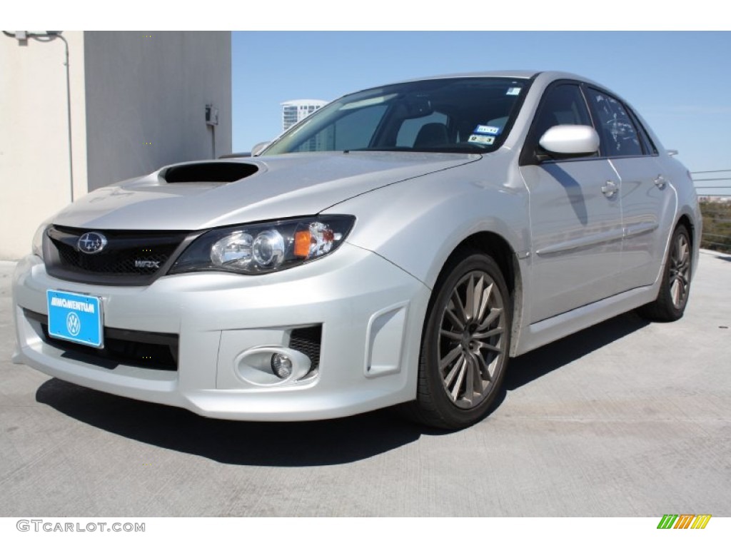 Spark Silver Metallic 2011 Subaru Impreza WRX Limited Sedan Exterior Photo #77792375