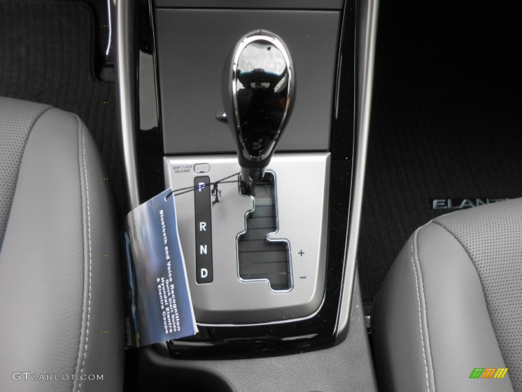 2013 Elantra Coupe SE - Blue Sky Metallic / Gray photo #28
