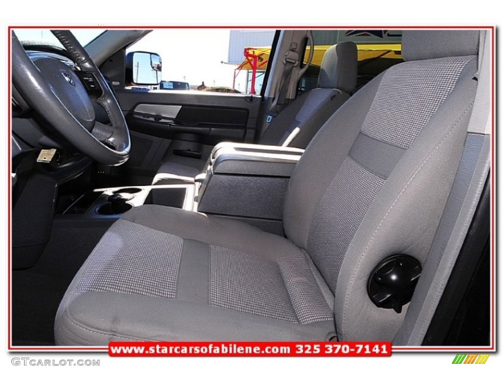 2009 Ram 3500 SLT Mega Cab 4x4 Dually - Brilliant Black Crystal Pearl / Medium Slate Gray photo #17