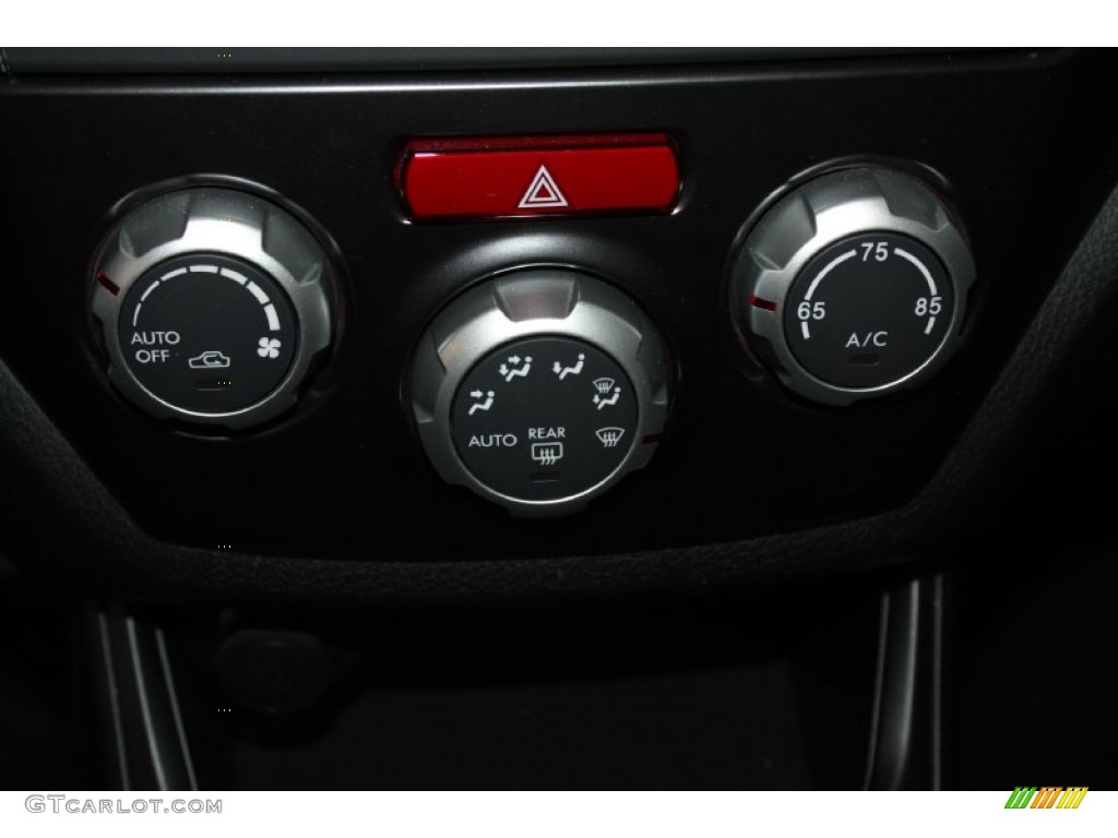 2011 Subaru Impreza WRX Limited Sedan Controls Photo #77792714