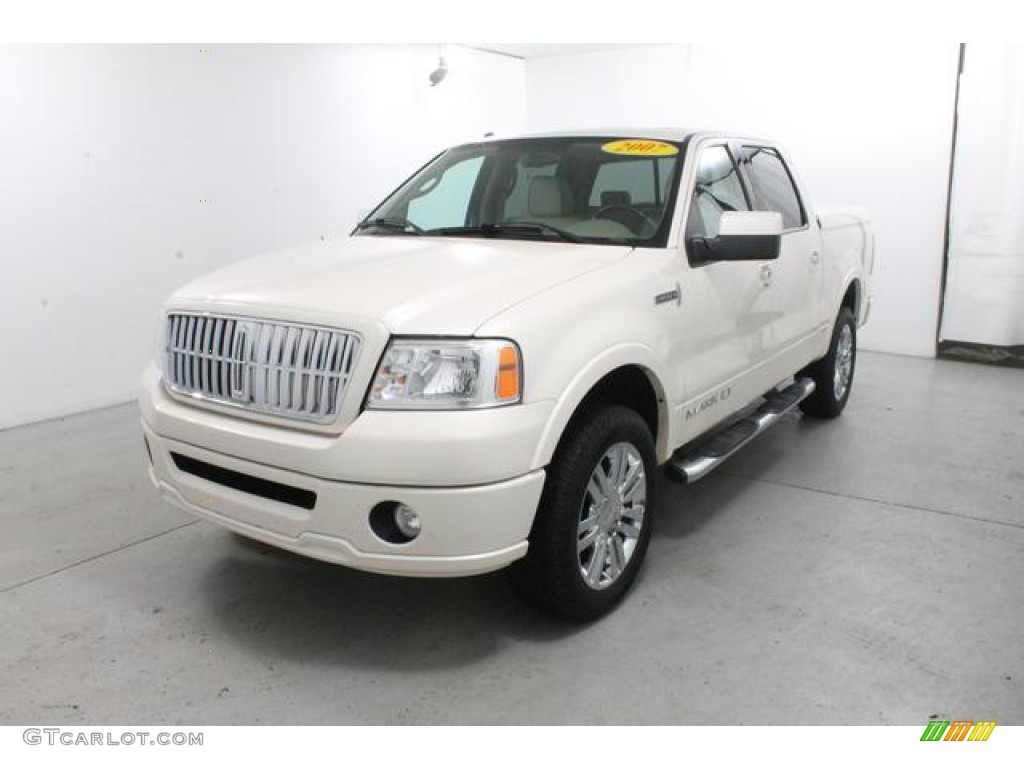 2007 Mark LT SuperCrew 4x4 - White Chocolate Tri Coat / Light Parchment/Espresso photo #1