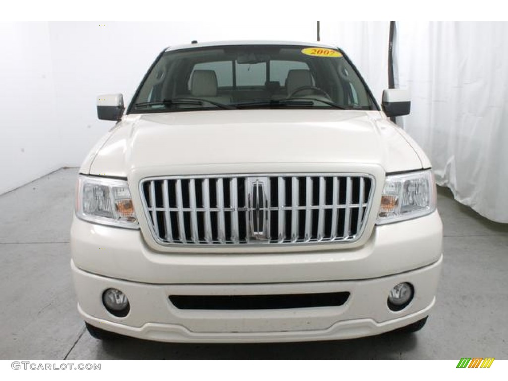 2007 Mark LT SuperCrew 4x4 - White Chocolate Tri Coat / Light Parchment/Espresso photo #3