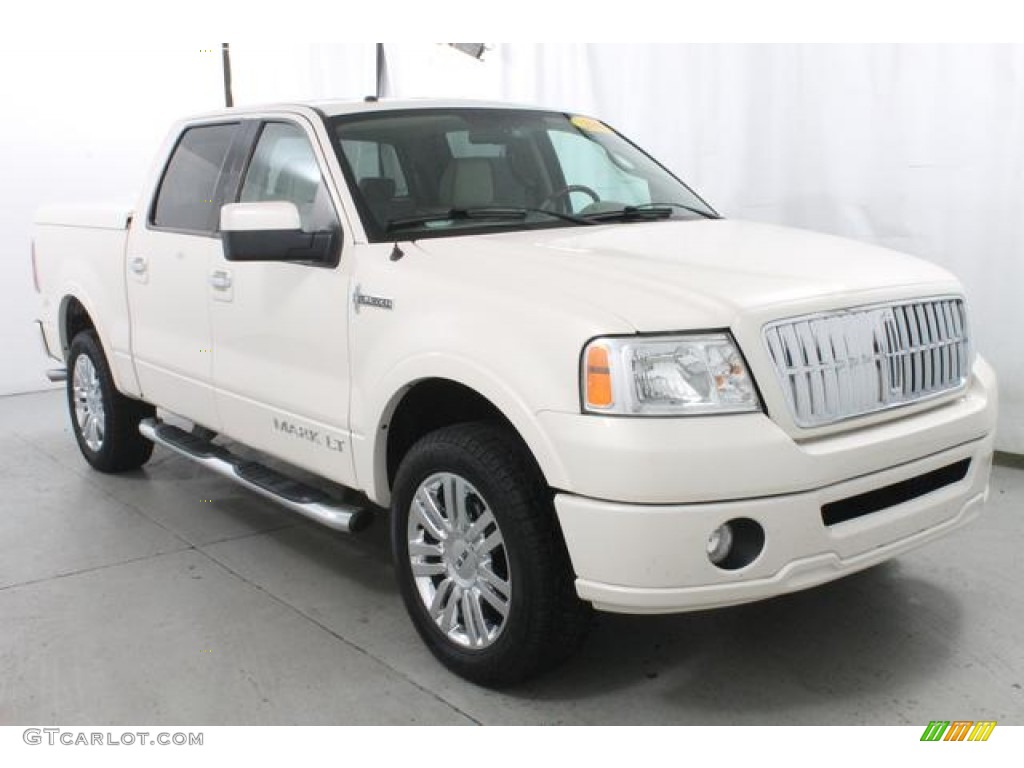 2007 Mark LT SuperCrew 4x4 - White Chocolate Tri Coat / Light Parchment/Espresso photo #5