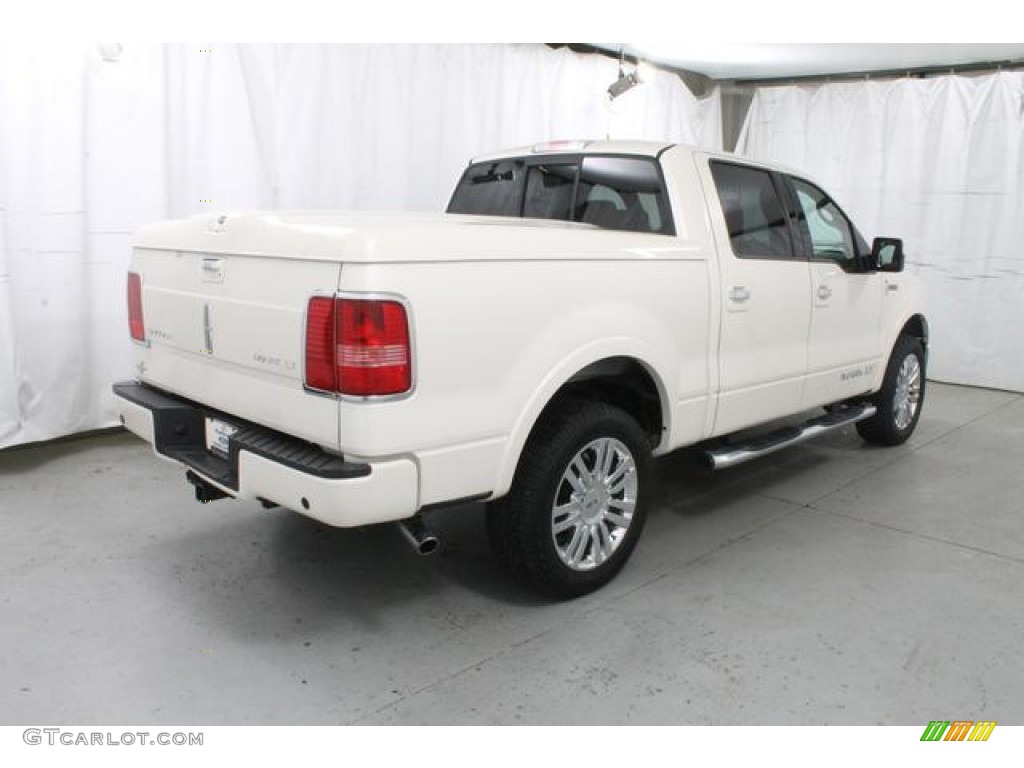 2007 Mark LT SuperCrew 4x4 - White Chocolate Tri Coat / Light Parchment/Espresso photo #6