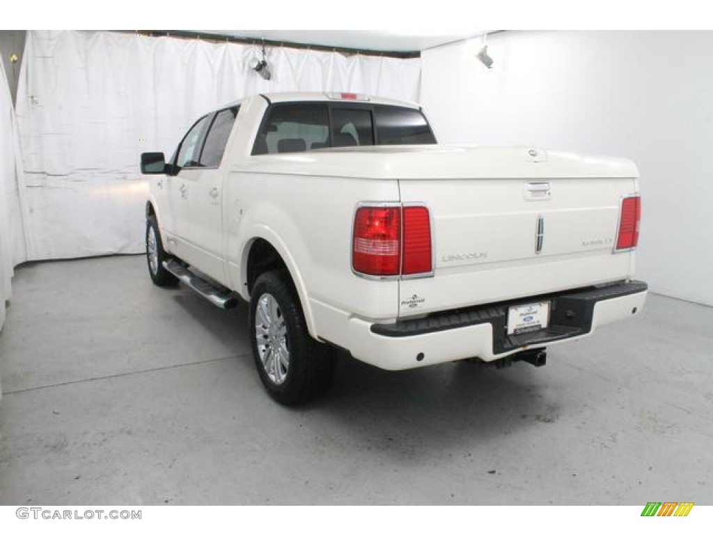 2007 Mark LT SuperCrew 4x4 - White Chocolate Tri Coat / Light Parchment/Espresso photo #9