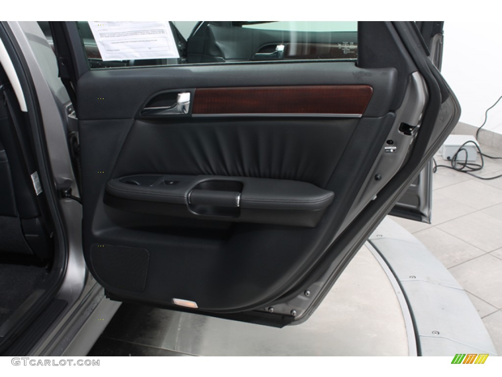 2010 Infiniti M 45x AWD Sedan Graphite Door Panel Photo #77794106