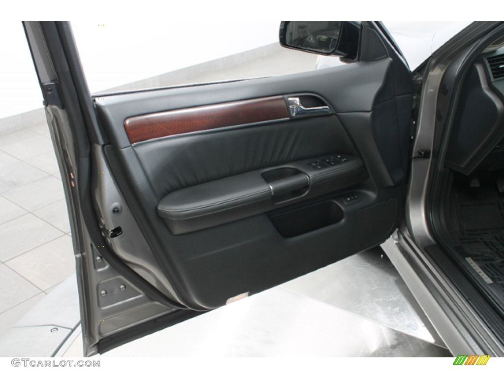 2010 Infiniti M 45x AWD Sedan Graphite Door Panel Photo #77794151