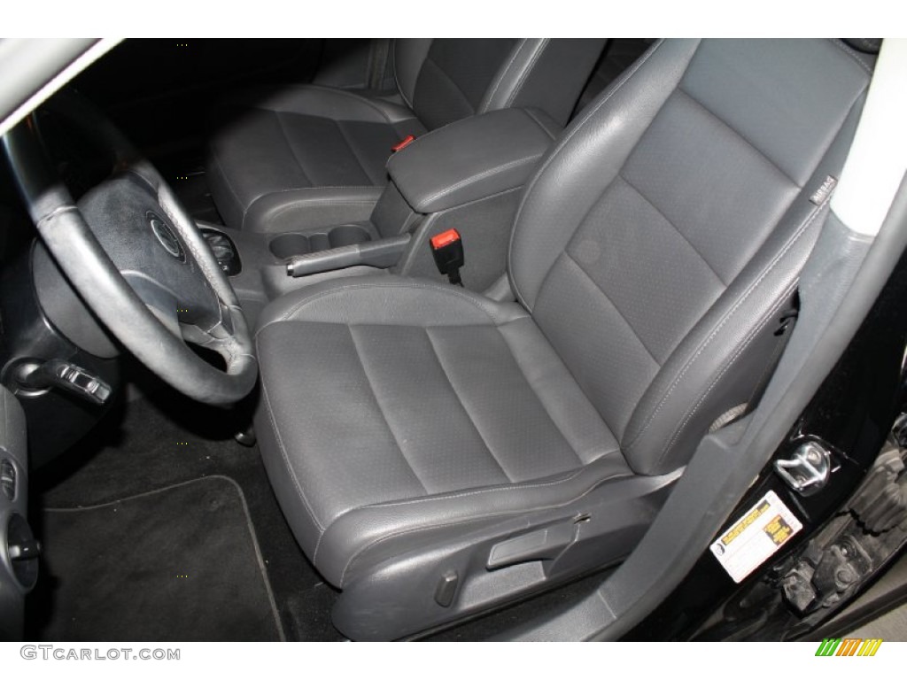 Anthracite Interior 2009 Volkswagen Jetta SE Sedan Photo #77794382