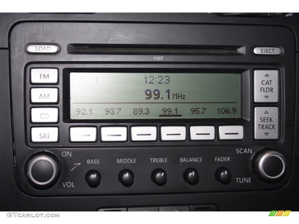 2009 Volkswagen Jetta SE Sedan Audio System Photo #77794511