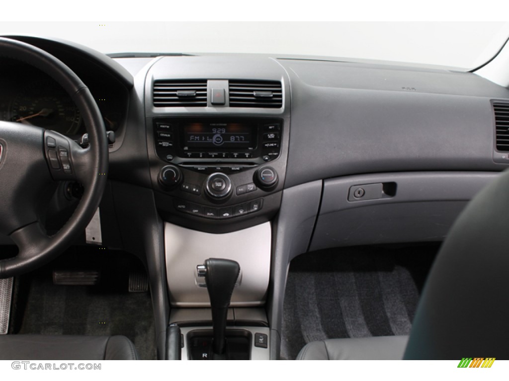 2003 Accord EX V6 Sedan - Eternal Blue Pearl / Gray photo #9