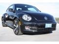 2013 Deep Black Pearl Metallic Volkswagen Beetle Turbo  photo #1