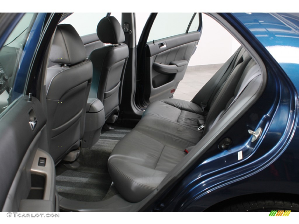 2003 Accord EX V6 Sedan - Eternal Blue Pearl / Gray photo #19