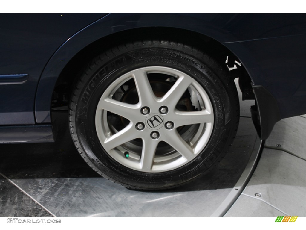 2003 Accord EX V6 Sedan - Eternal Blue Pearl / Gray photo #29
