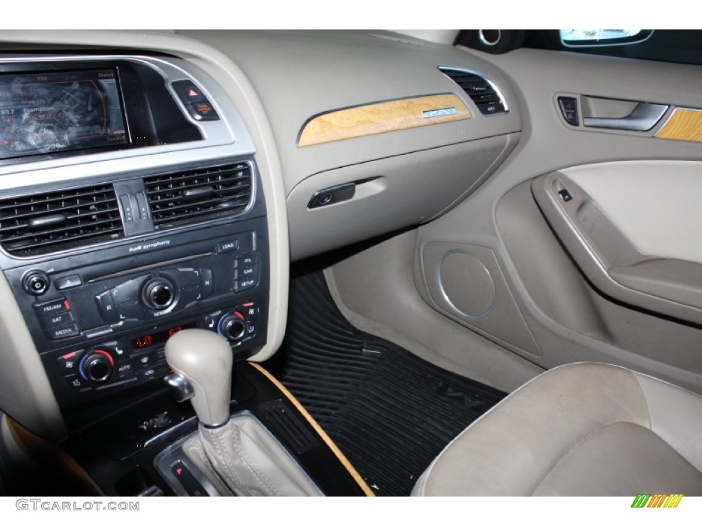 2009 A4 2.0T Premium quattro Sedan - Dakar Beige Metallic / Cardamom Beige photo #14