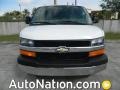 2011 Summit White Chevrolet Express LT 3500 Extended Passenger Van  photo #1