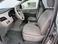 Light Gray Front Seat Photo for 2013 Toyota Sienna #77797577