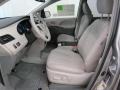 Light Gray 2013 Toyota Sienna XLE Interior Color