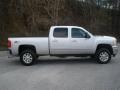 2011 Sheer Silver Metallic Chevrolet Silverado 2500HD LTZ Crew Cab 4x4  photo #2