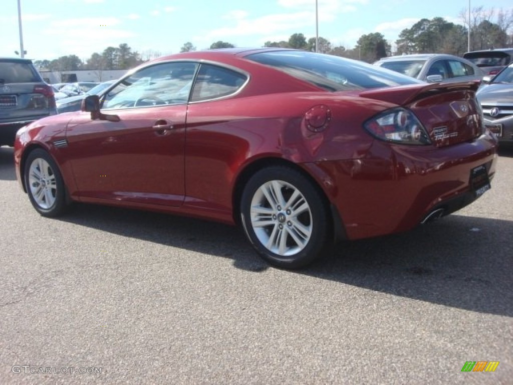 2007 Tiburon GS - Redfire Pearl / Black photo #4