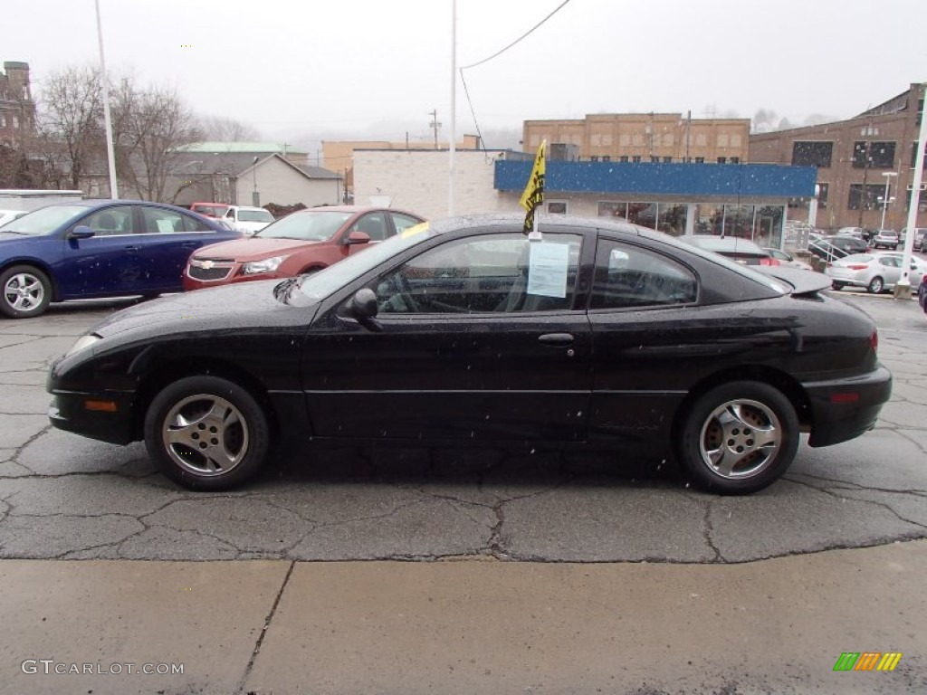 2005 Sunfire Coupe - Black / Graphite photo #5