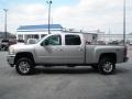 2011 Sheer Silver Metallic Chevrolet Silverado 2500HD LTZ Crew Cab 4x4  photo #15