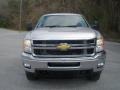 2011 Sheer Silver Metallic Chevrolet Silverado 2500HD LTZ Crew Cab 4x4  photo #17