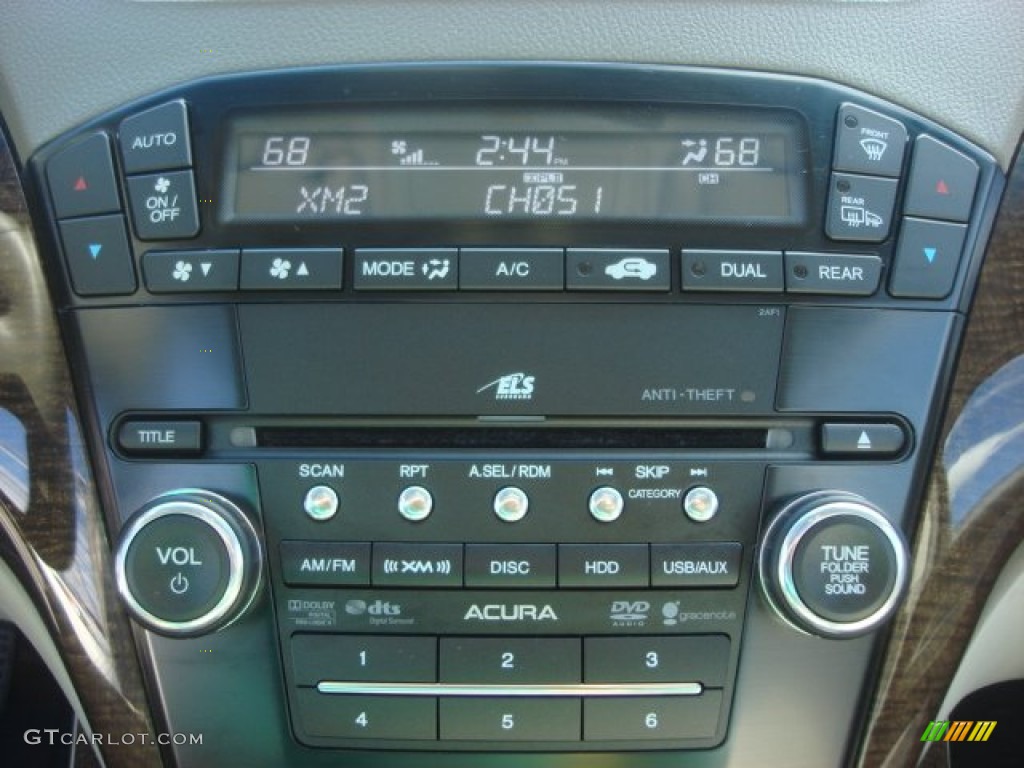 2012 Acura MDX SH-AWD Technology Controls Photo #77798720