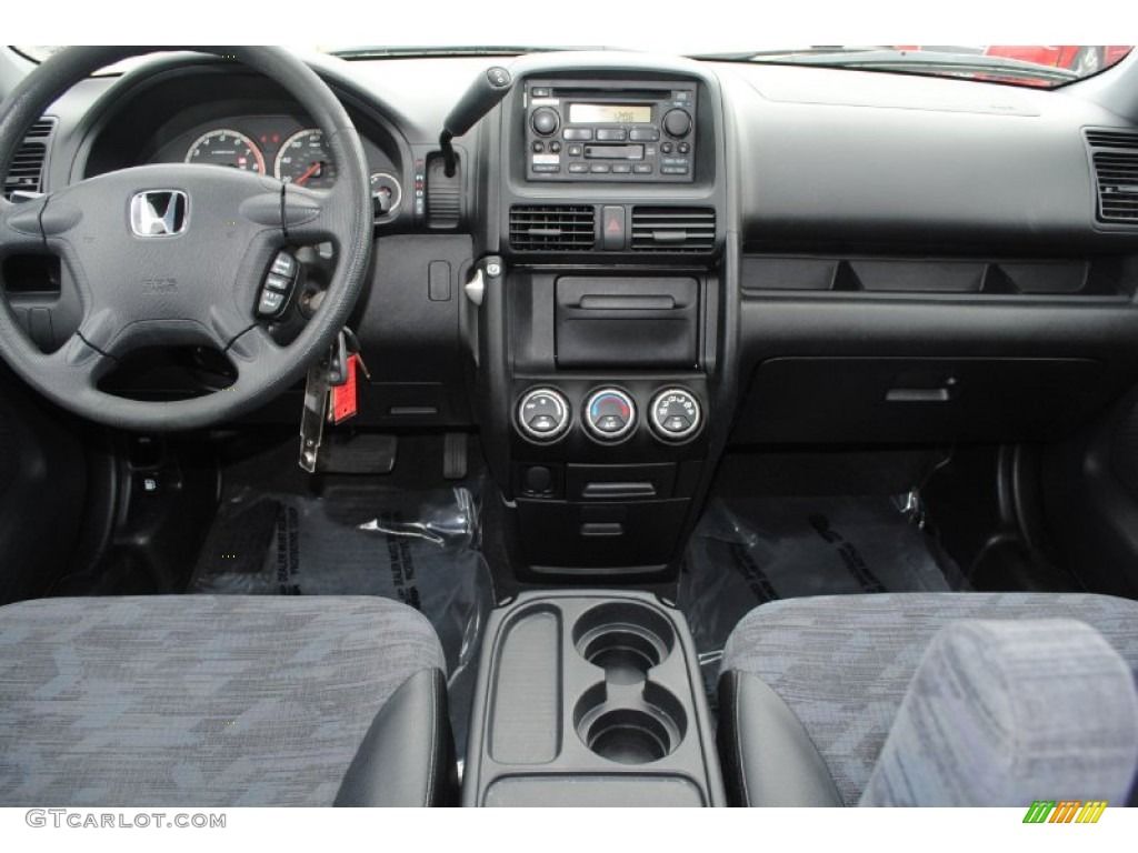 2003 CR-V LX - Eternal Blue Pearl / Black photo #29