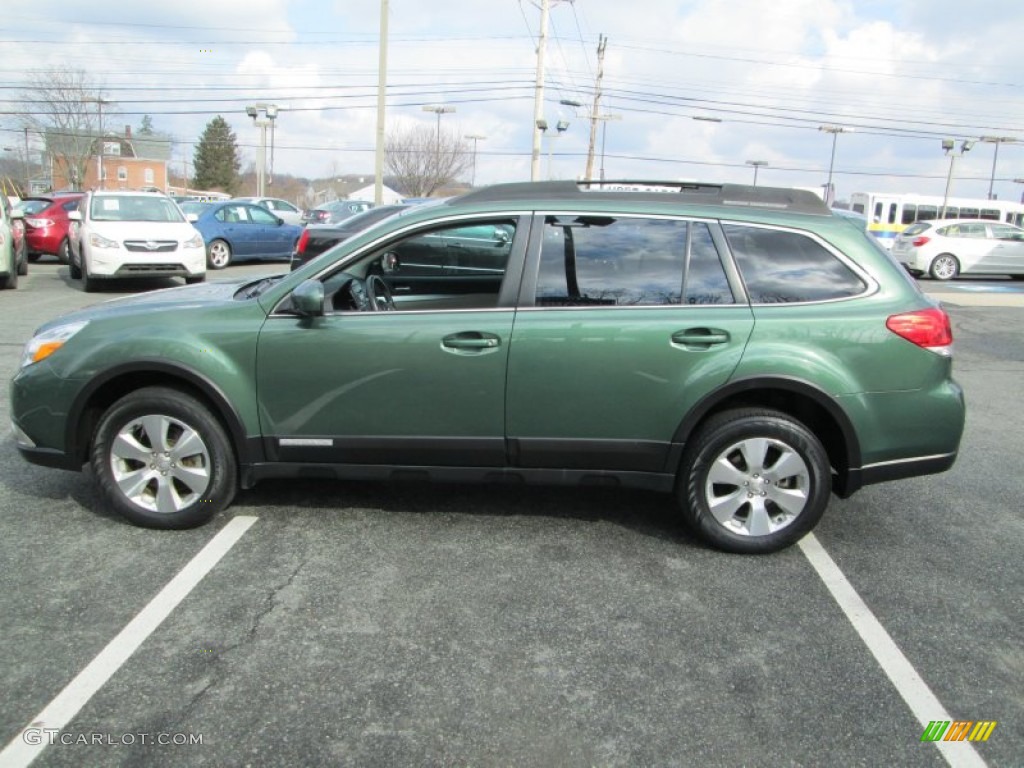 Cypress Green Pearl 2010 Subaru Outback 3.6R Premium Wagon Exterior Photo #77798936