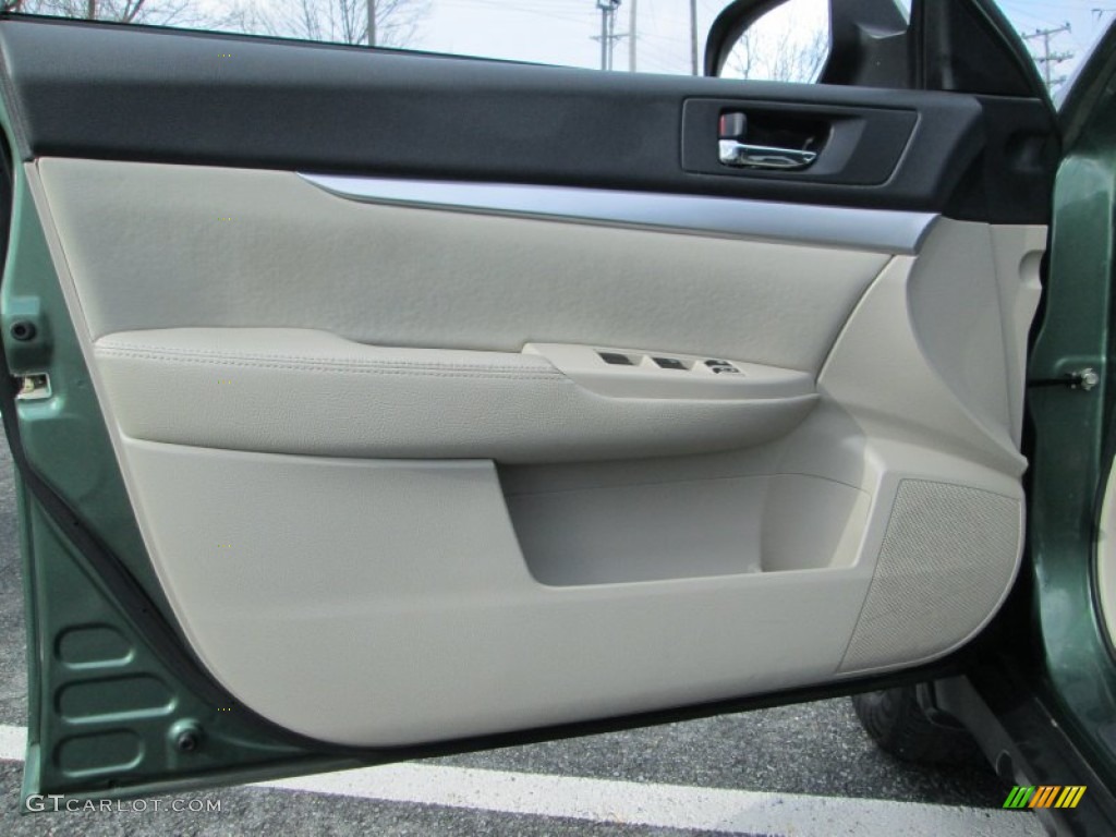 2010 Subaru Outback 3.6R Premium Wagon Warm Ivory Door Panel Photo #77798994