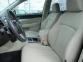 Front Seat of 2010 Outback 3.6R Premium Wagon