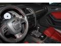 Black/Red Interior Photo for 2010 Audi S4 #77799510