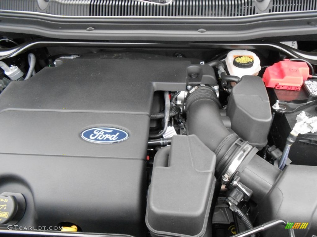 2013 Ford Explorer FWD 3.5 Liter DOHC 24-Valve Ti-VCT V6 Engine Photo #77799589