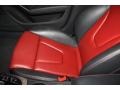 Black/Red Front Seat Photo for 2010 Audi S4 #77799590