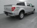 2013 Ingot Silver Metallic Ford F150 Lariat SuperCrew 4x4  photo #4