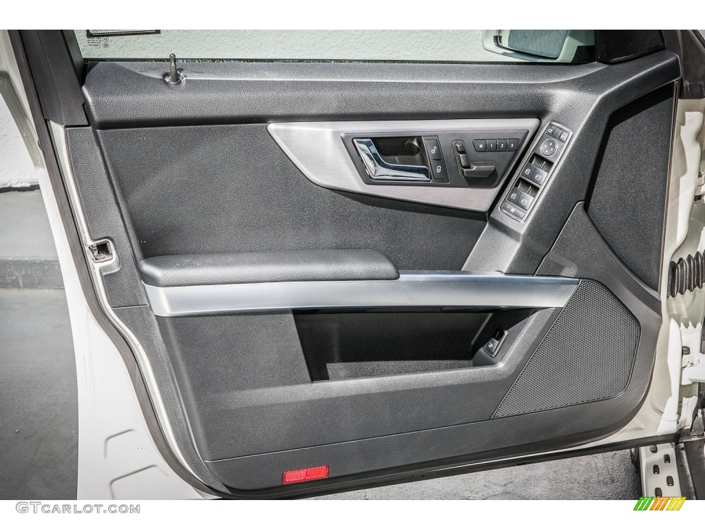 2010 Mercedes-Benz GLK 350 4Matic Black Door Panel Photo #77800163
