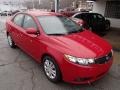 2013 Crimson Red Kia Forte EX  photo #2