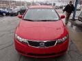 2013 Crimson Red Kia Forte EX  photo #3