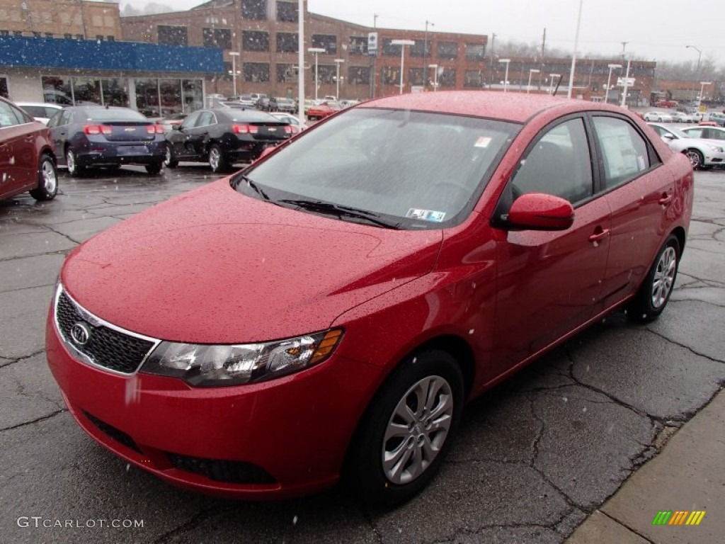 2013 Forte EX - Crimson Red / Stone photo #4