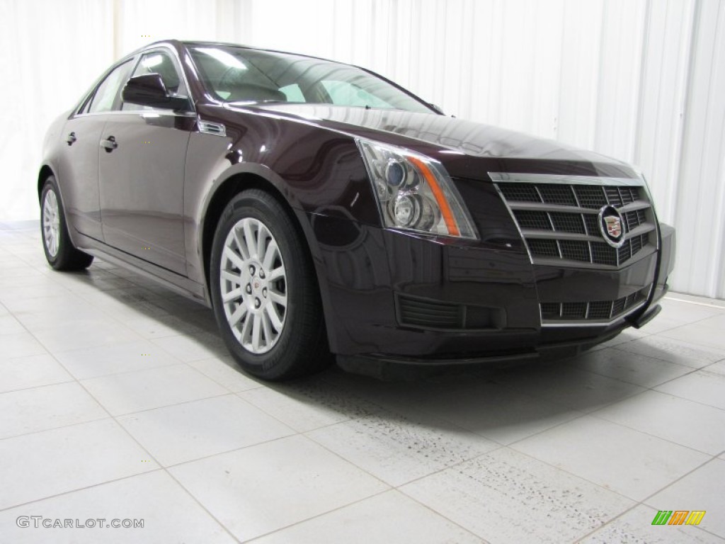 Black Cherry 2010 Cadillac CTS 4 3.0 AWD Sedan Exterior Photo #77801024