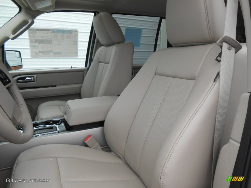 Stone Interior 2013 Ford Expedition Limited Photo #77801036