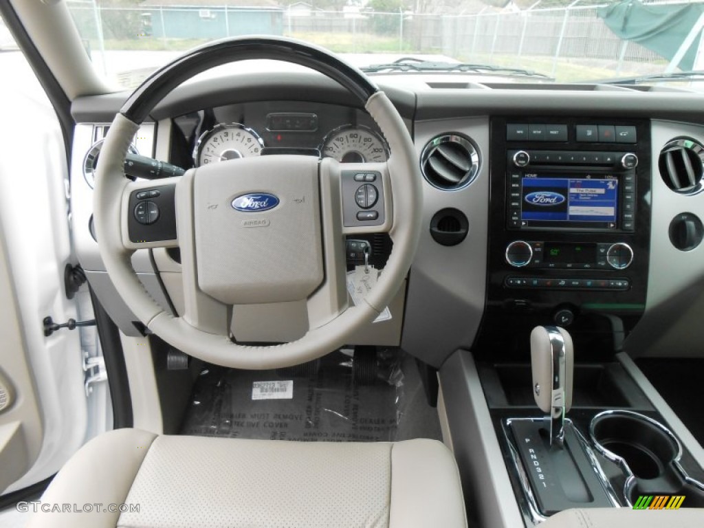 2013 Ford Expedition Limited Stone Dashboard Photo #77801090
