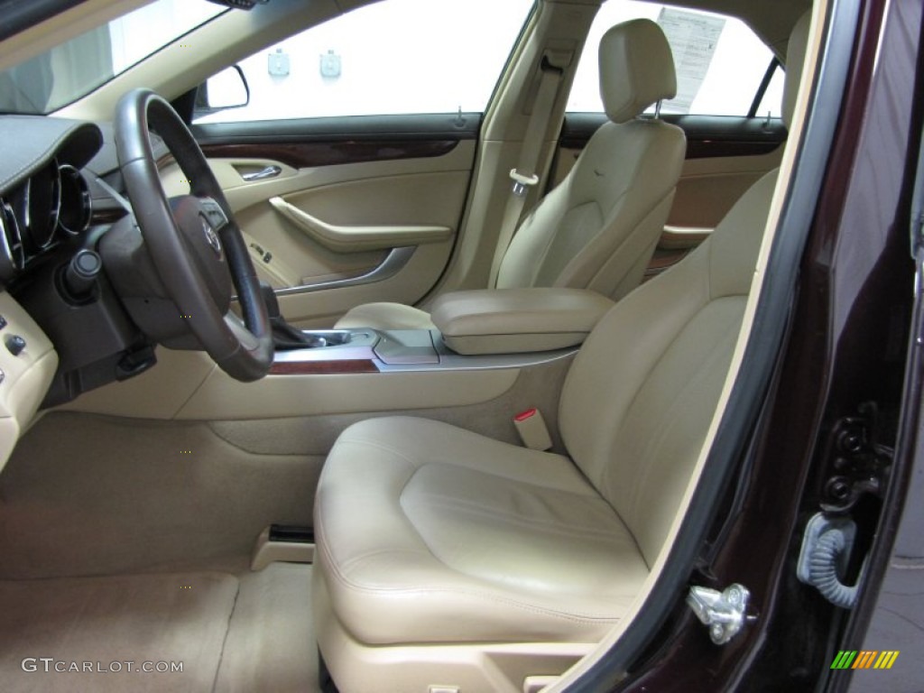 2010 Cadillac CTS 4 3.0 AWD Sedan Front Seat Photo #77801102