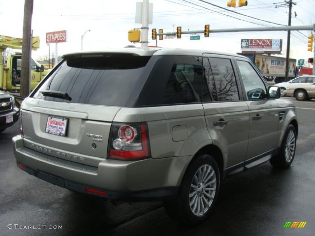 2011 Range Rover Sport HSE - Ipanema Sand Metallic / Ebony/Ebony photo #4