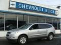 2011 Silver Ice Metallic Chevrolet Traverse LS AWD  photo #1