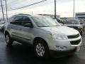 2011 Silver Ice Metallic Chevrolet Traverse LS AWD  photo #3