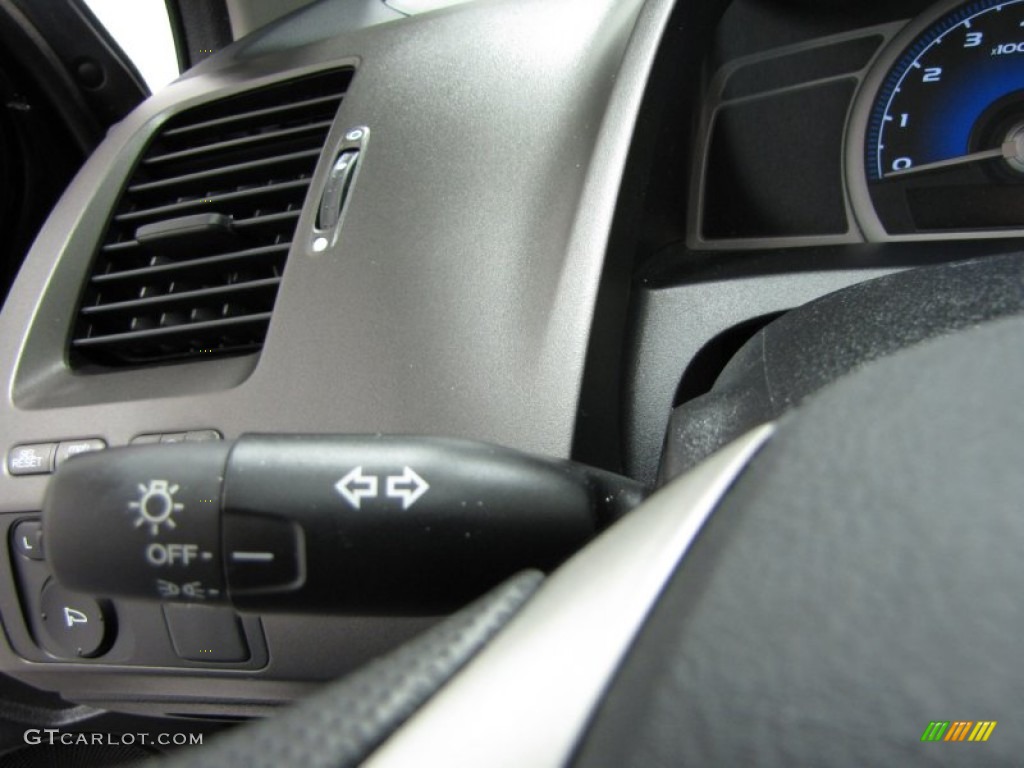 2010 Civic EX Coupe - Crystal Black Pearl / Black photo #15