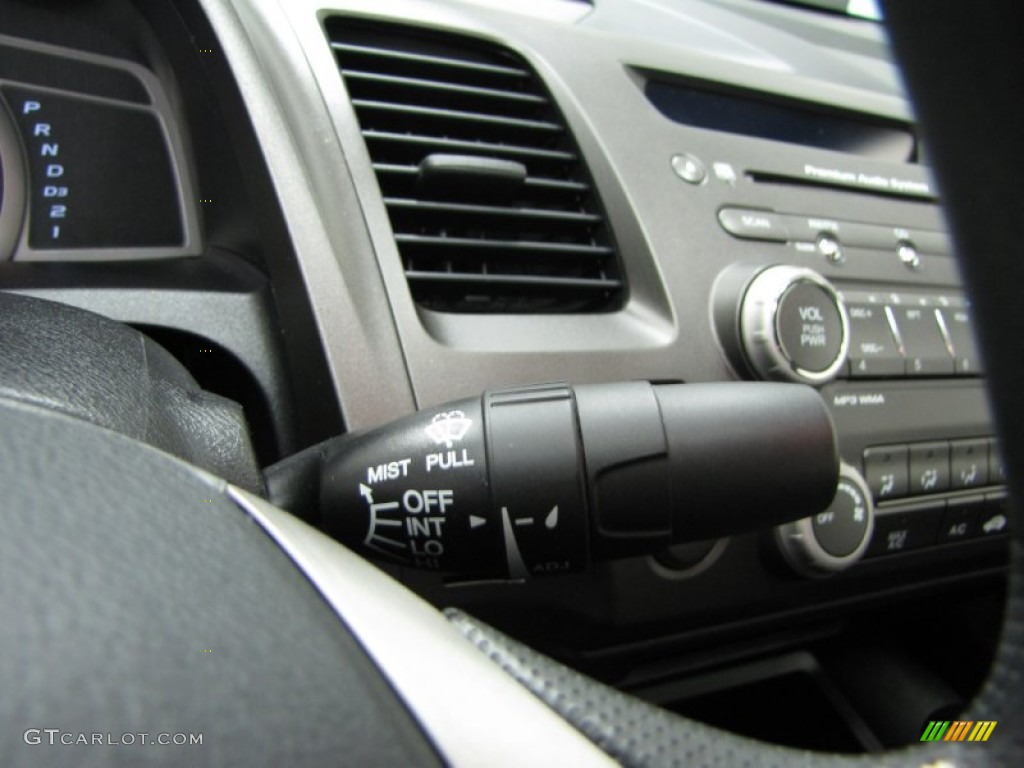 2010 Civic EX Coupe - Crystal Black Pearl / Black photo #16