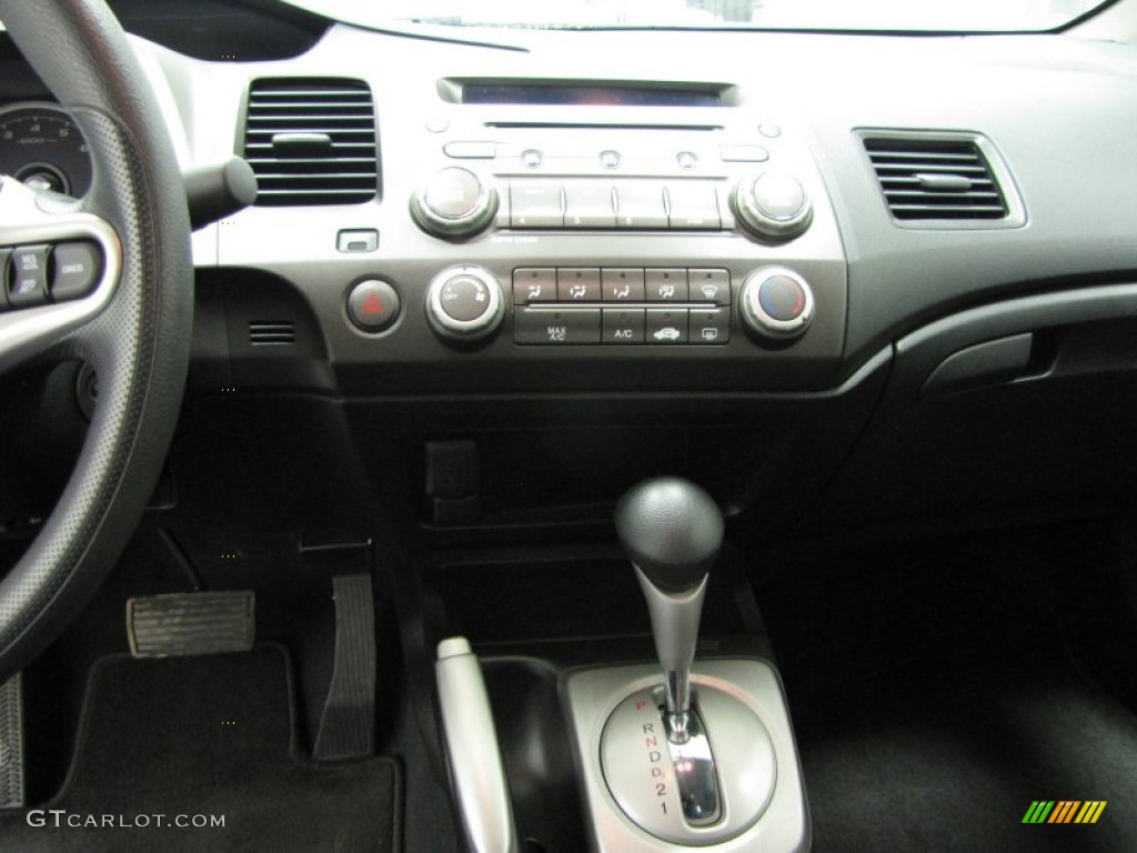 2010 Civic EX Coupe - Crystal Black Pearl / Black photo #20