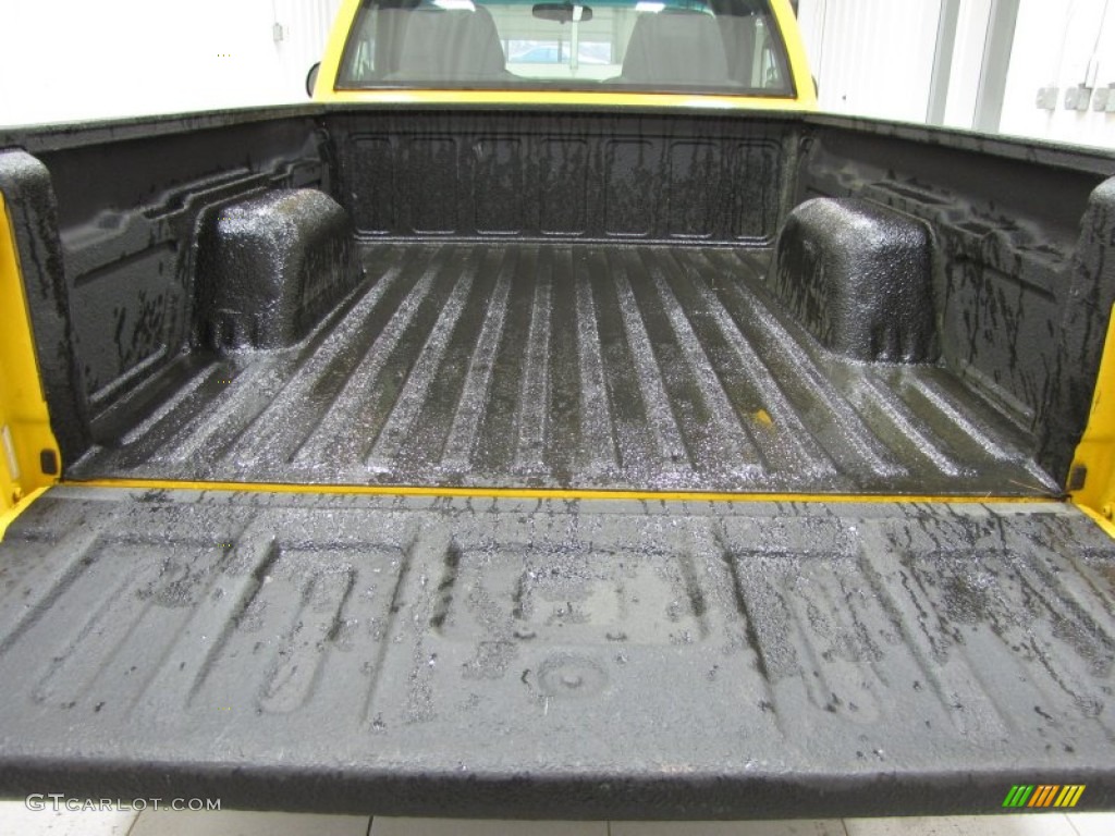 2003 S10 LS Regular Cab - Yellow / Graphite photo #3